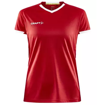 Craft Progress 2.0 Solid Jersey Damen T-Shirt, Rot