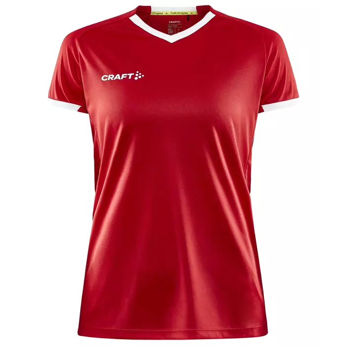 Craft Progress 2.0 Solid Jersey Damen T-Shirt, Rot, large image number 0