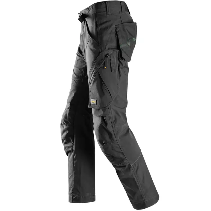 Snickers FlexiWork work trousers 6903, Black, large image number 2