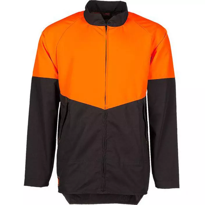 SIP BasePro work jacket, Hi-vis orange/Grey, large image number 0