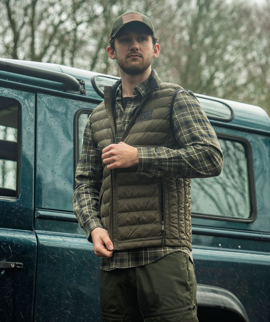 Seeland Fahrenheit quilted vest, Light pine, large image number 3