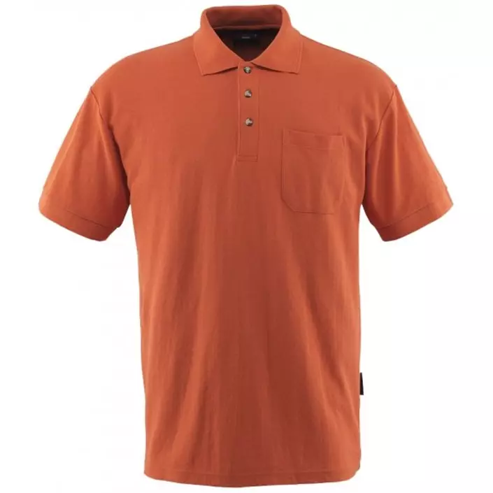 Mascot Crossover Borneo Polo T-shirt, Dark Orange, large image number 0