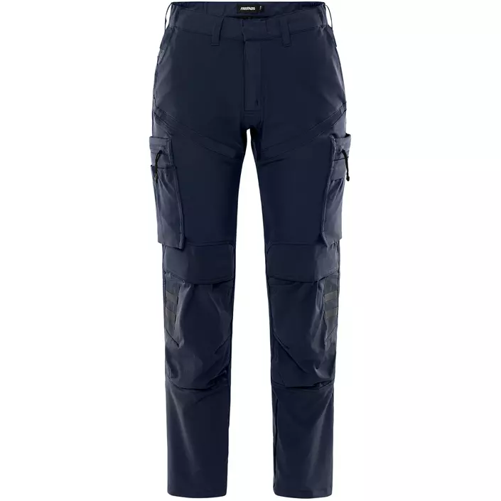 Fristads dame arbejdsbukser 2654 GLWS full stretch, Mørk Marine, large image number 0