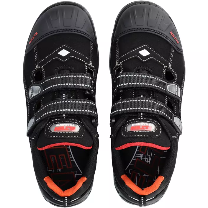 Elten Scott skyddssandaler S1P, Svart, large image number 5