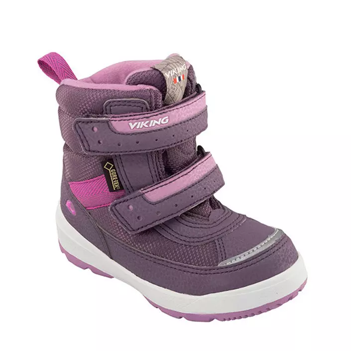 Viking Play II R GTX winter boots for kids, Reflective/Lilac, large image number 1