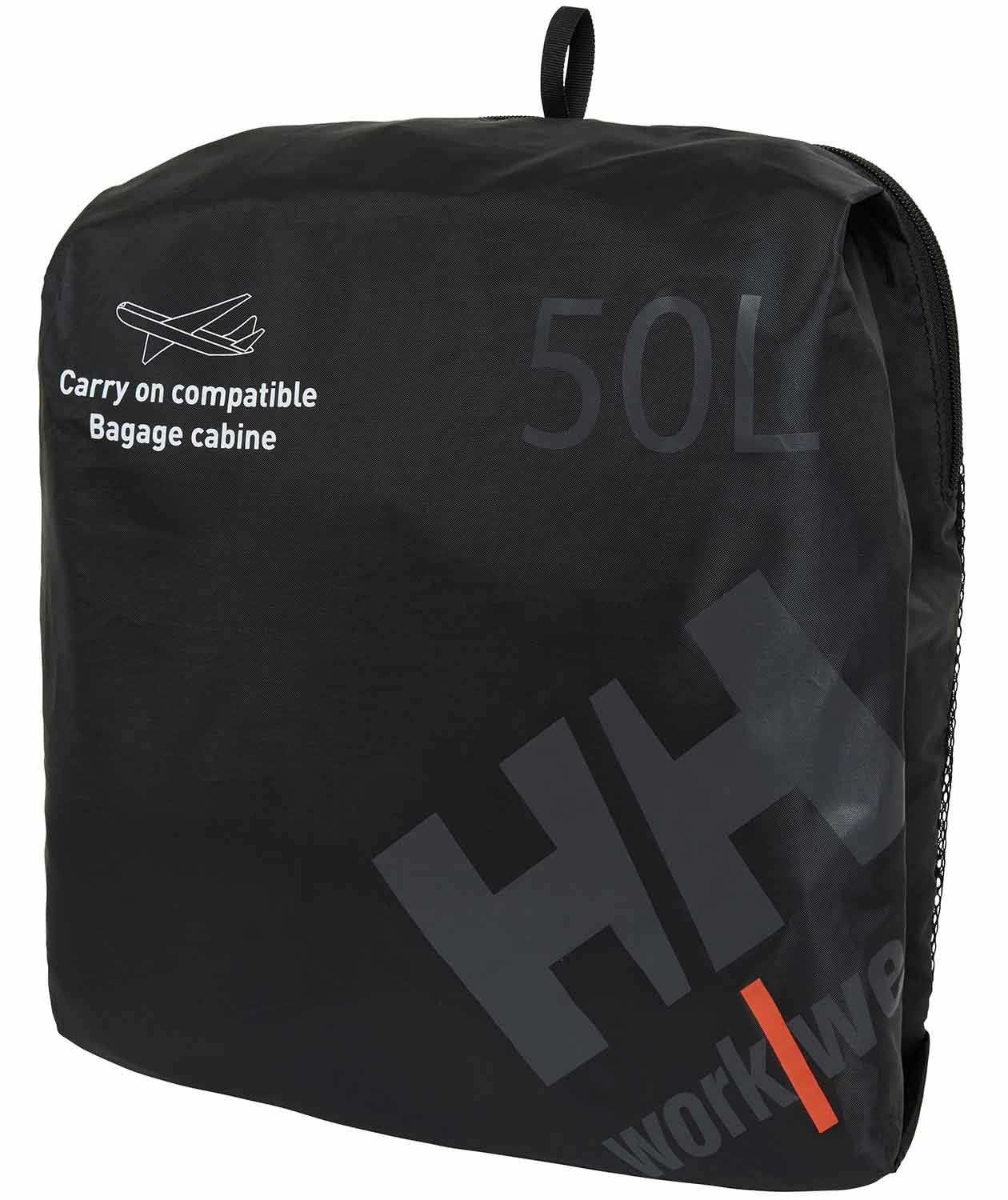 Helly Hansen duffel bag 50L, Svart, Svart, large image number 4