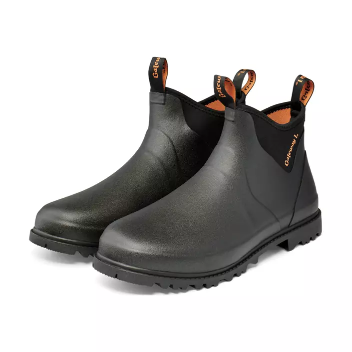 Gateway1 Ascot II 6" 3mm gummistövlar, Svart, large image number 2