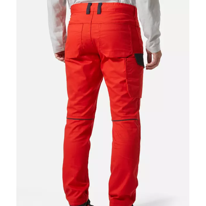 Helly Hansen Manchester service trousers, Alert red/ebony, large image number 3