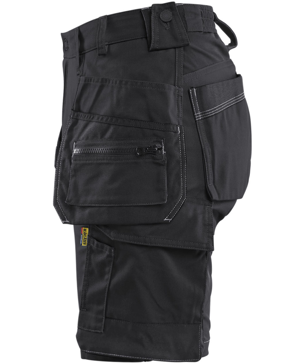 Bl&aring;kl&auml;der women's craftsman shorts, Black, large image number 4
