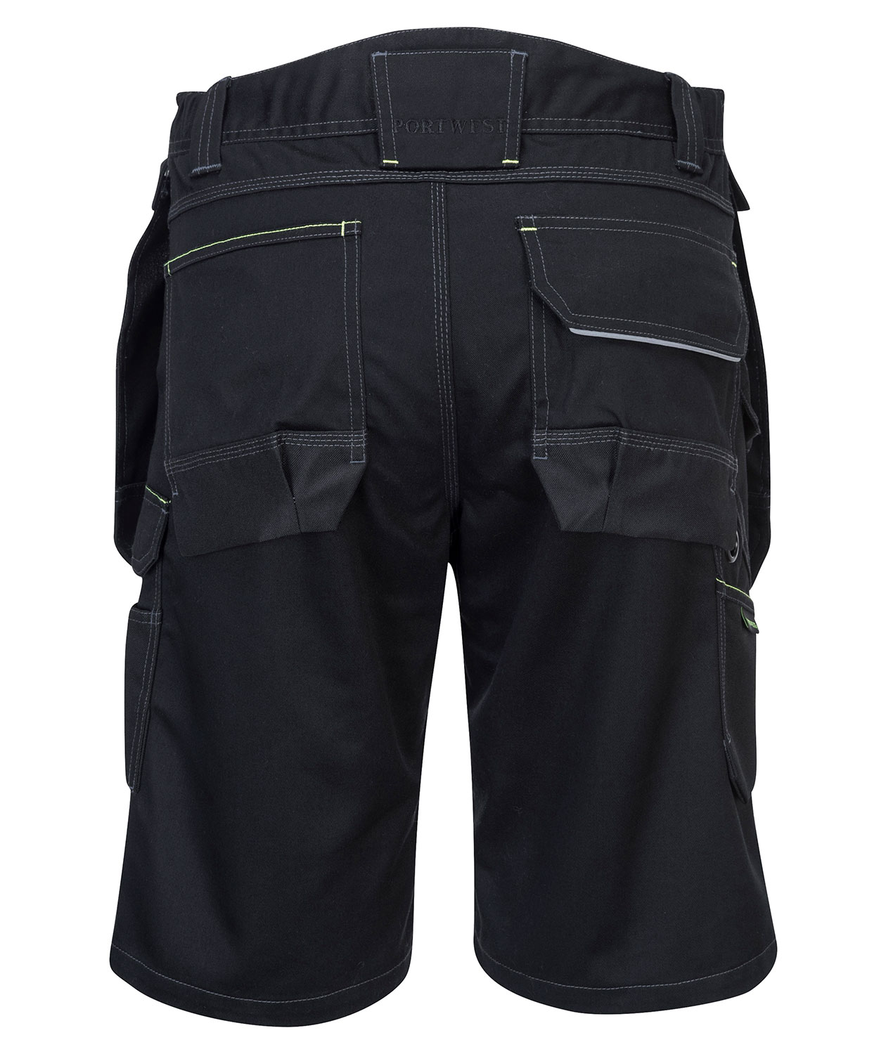 Portwest PW3 craftsmens shorts, Black, large image number 1