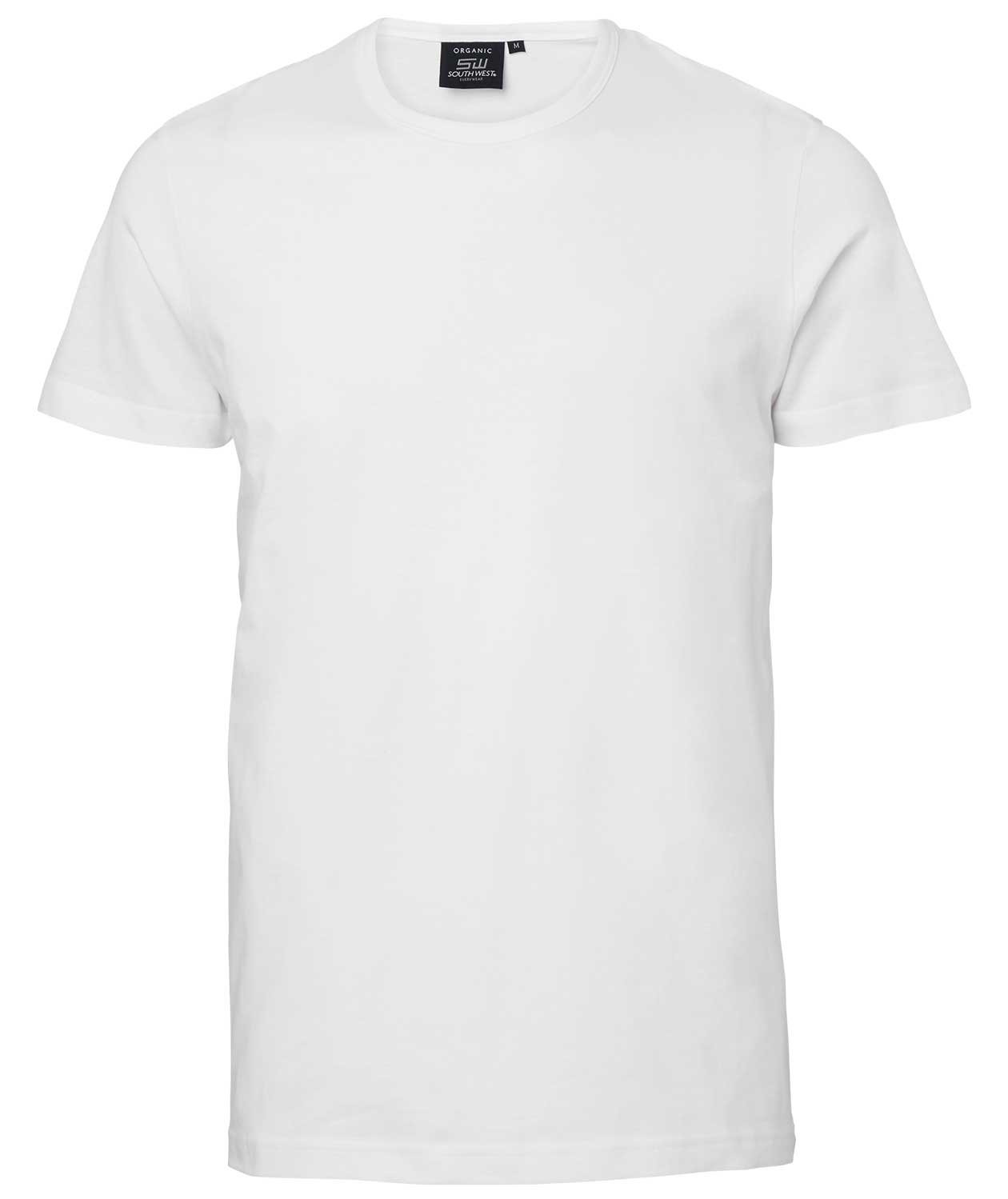 South West Delray ekologisk T-shirt, Vit