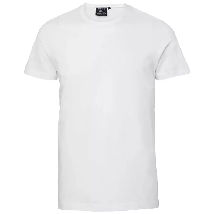South West Delray økologisk T-shirt, Hvid, large image number 0