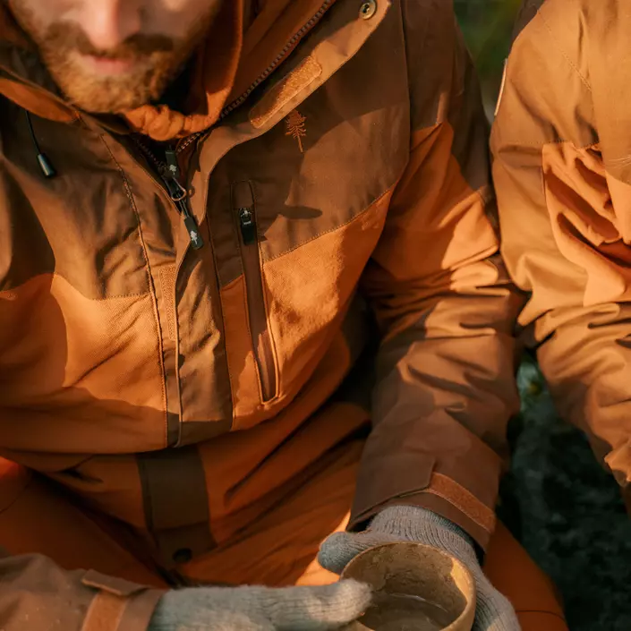 Pinewood Finnveden Hybrid Extreme jakke, Fudge/Nougat, large image number 10