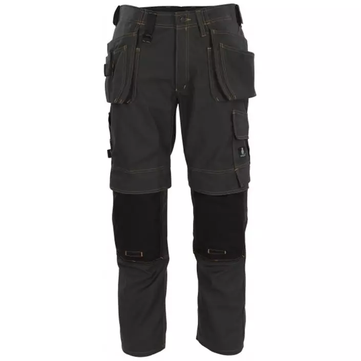Mascot Young Almada work trousers, Dark Anthracite, large image number 0