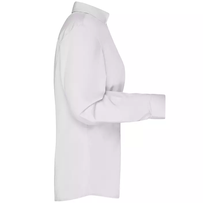 James & Nicholson modern fit women's shirt, White, large image number 2
