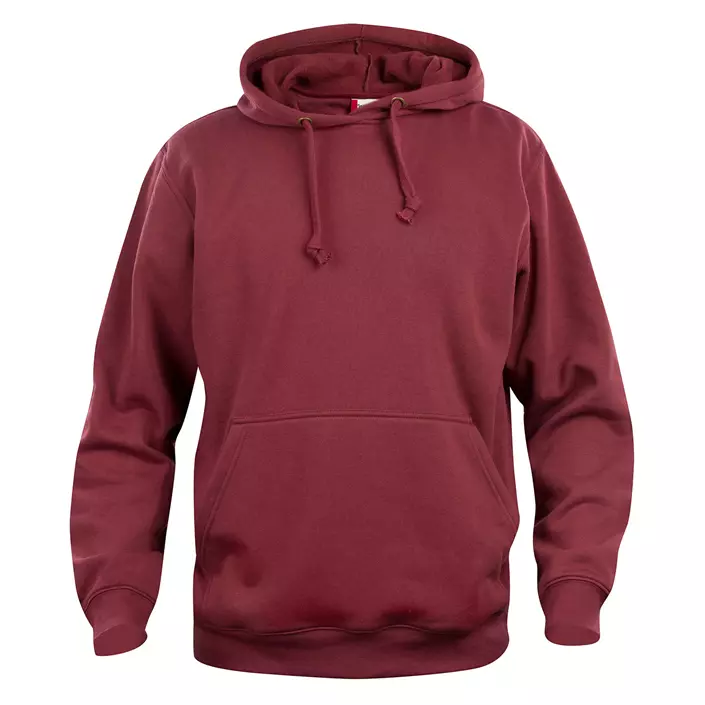 Clique Basic hoodie, Bordeaux, large image number 0