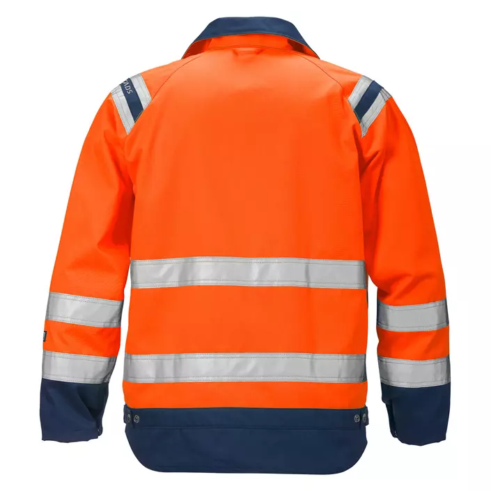 Fristads arbetsjacka 4026, Varsel Orange/Marinblå, large image number 1