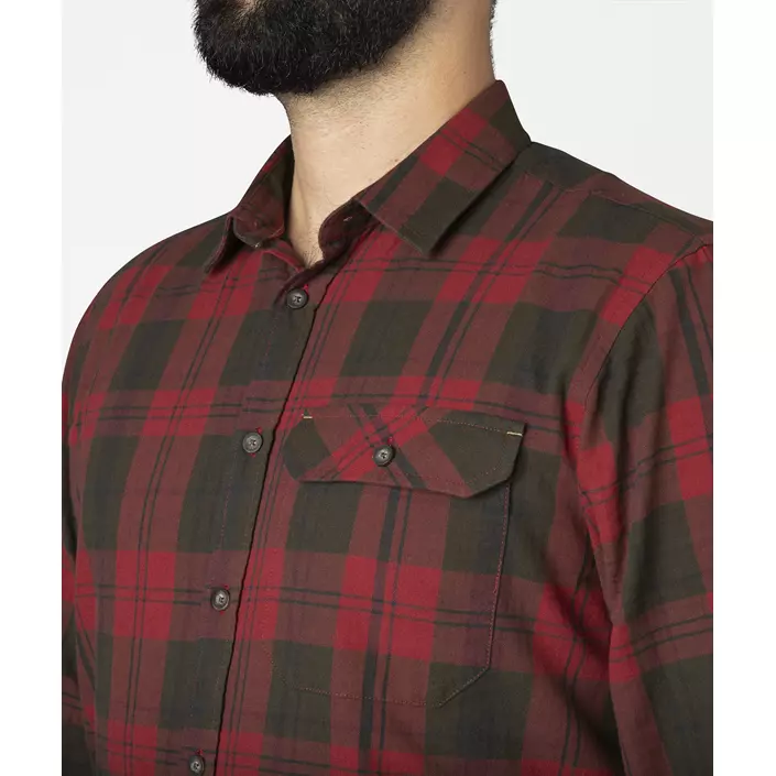 Seeland Highseat lumberjack shirt, Red Forest Check, large image number 2