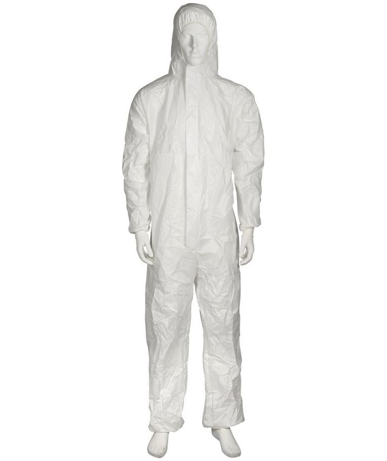 Thor 8711 protective coverall, White