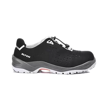 Elten Impulse grey low safety shoes S1, Black