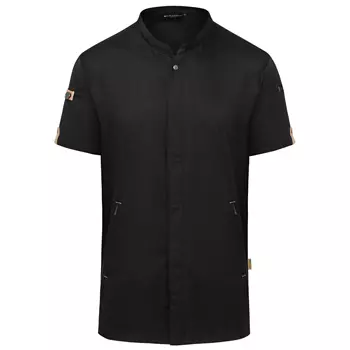 Karlowsky Green-generation short-sleeved chefs jacket, Black
