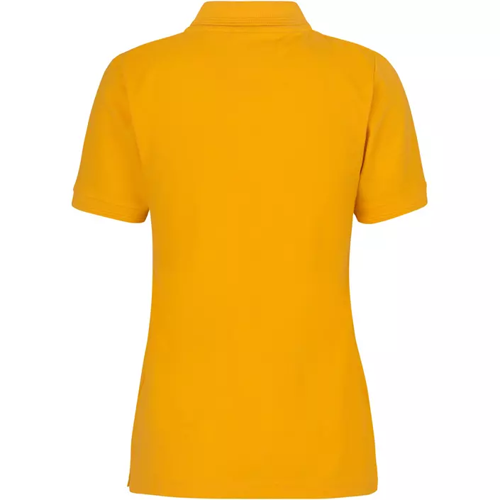 ID PRO Wear dame Polo T-skjorte, Gul, large image number 1