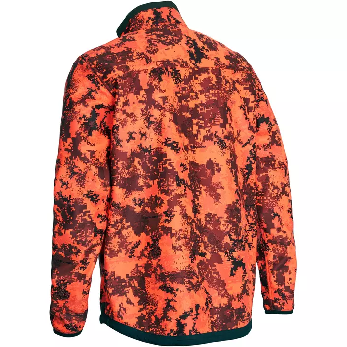 Northern Hunting Franke reversible fleece jacket, Green/Blaze Camouflage, large image number 5
