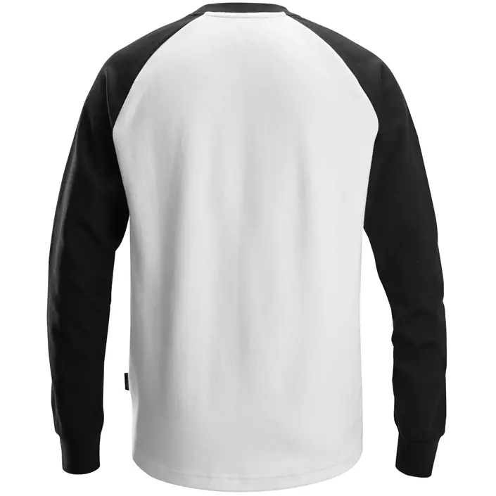 Snickers long-sleeved T-shirt 2840, Black/white, large image number 2