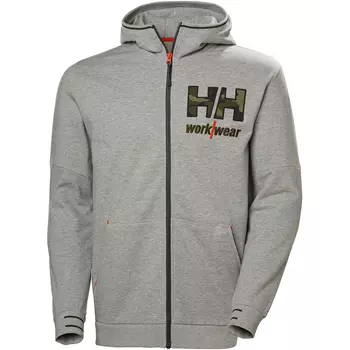 Helly Hansen Kensington hoodie, Grey Melange/Camouflage