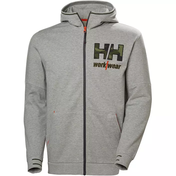 Helly Hansen Kensington hoodie, Gråmelerad/Camouflage, large image number 0