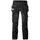 Fristads Gen Y craftsman trousers with stretch 2530 CYD, Black, Black, swatch