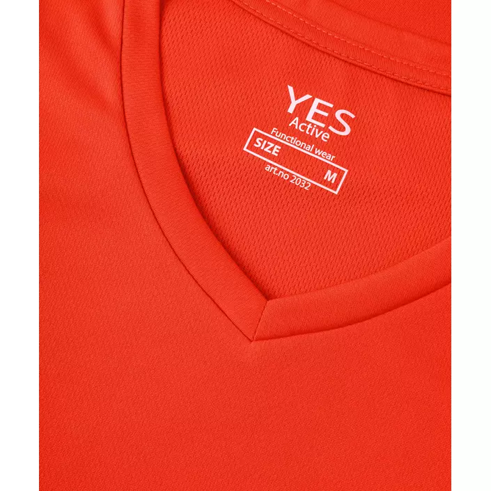 ID Yes Active Damen T-Shirt, Orange, large image number 3