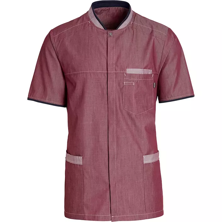Kentaur kortærmet funktionsskjorte, Wine/Ocean, large image number 0