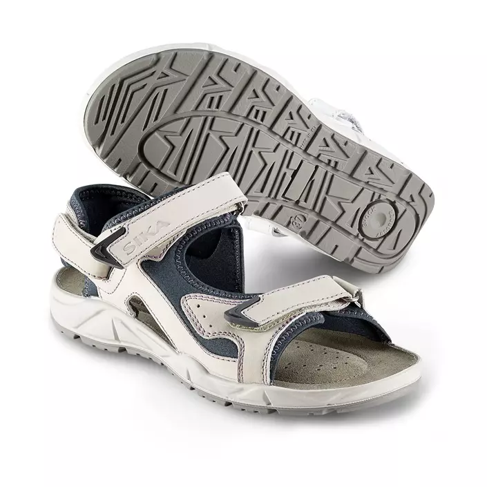 Sika Motion women's sandals OB, Grey, large image number 0