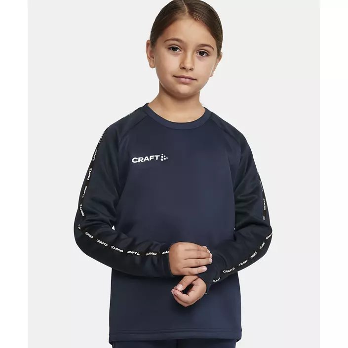 Craft Squad 2.0 træningstrøje til børn, Navy, large image number 4