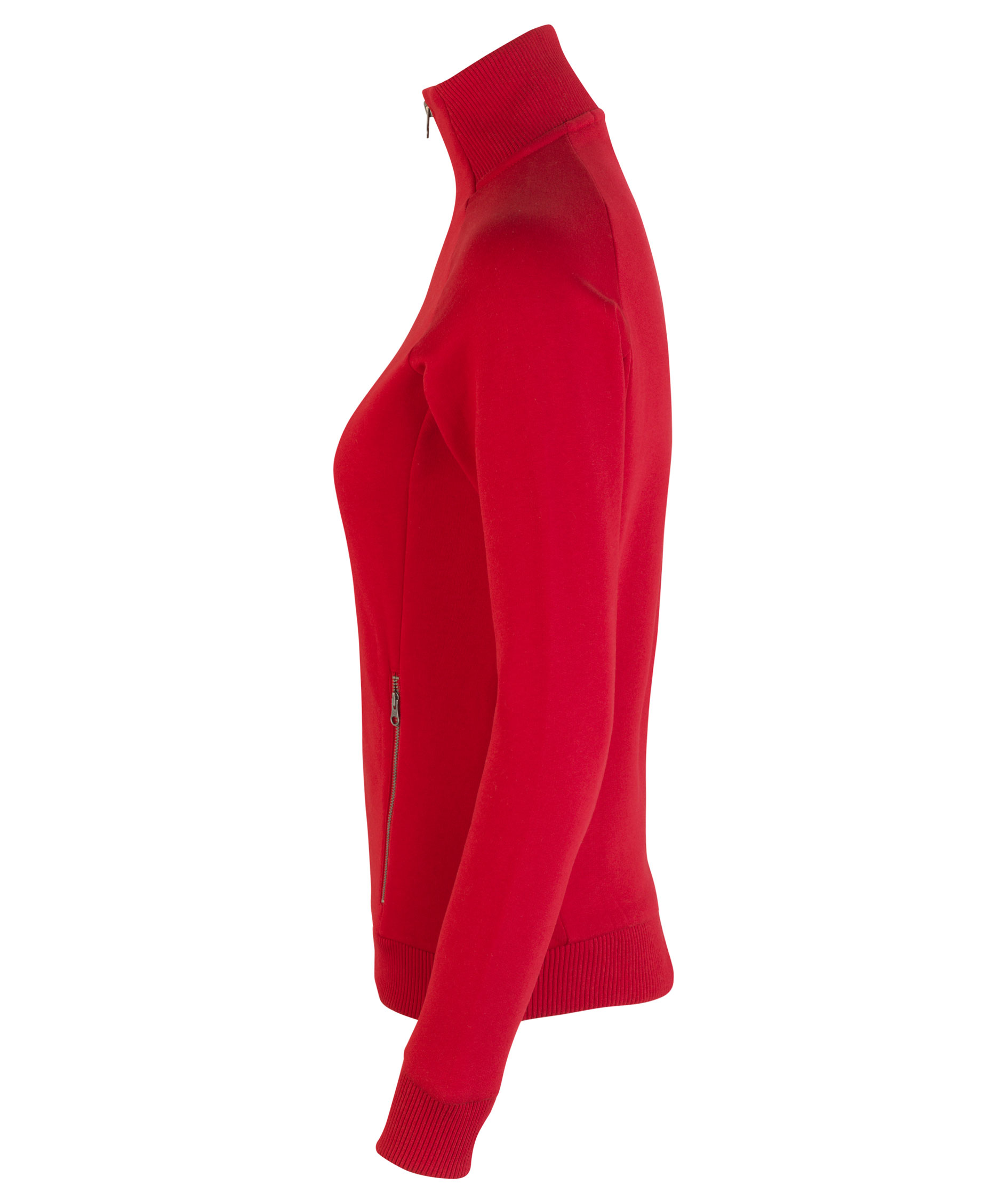 ID Damen Cardigan mit Rei&szlig;verschluss, Rot, large image number 2