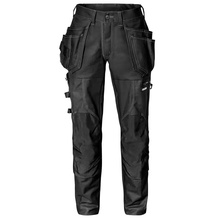 Fristads woman's craftsman trousers 2605, Black, large image number 0