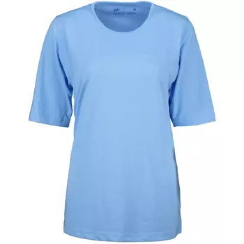 Jyden Workwear women's T-shirt with 3/4-length sleeves, Bright light blue