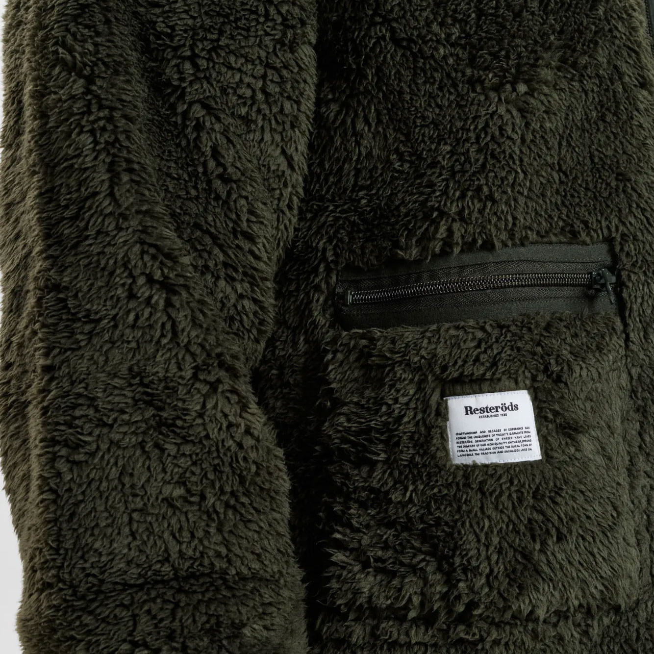 Rester&ouml;ds fiberpelsjakke, Gr&oslash;n, large image number 3