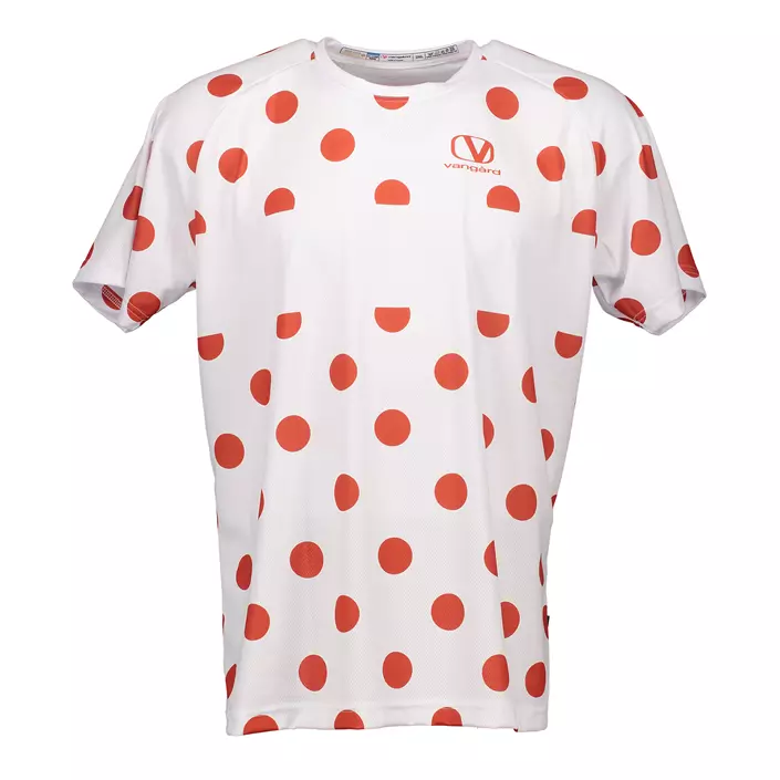 Vangàrd Trend T-skjorte, Hvit/Rød, large image number 0