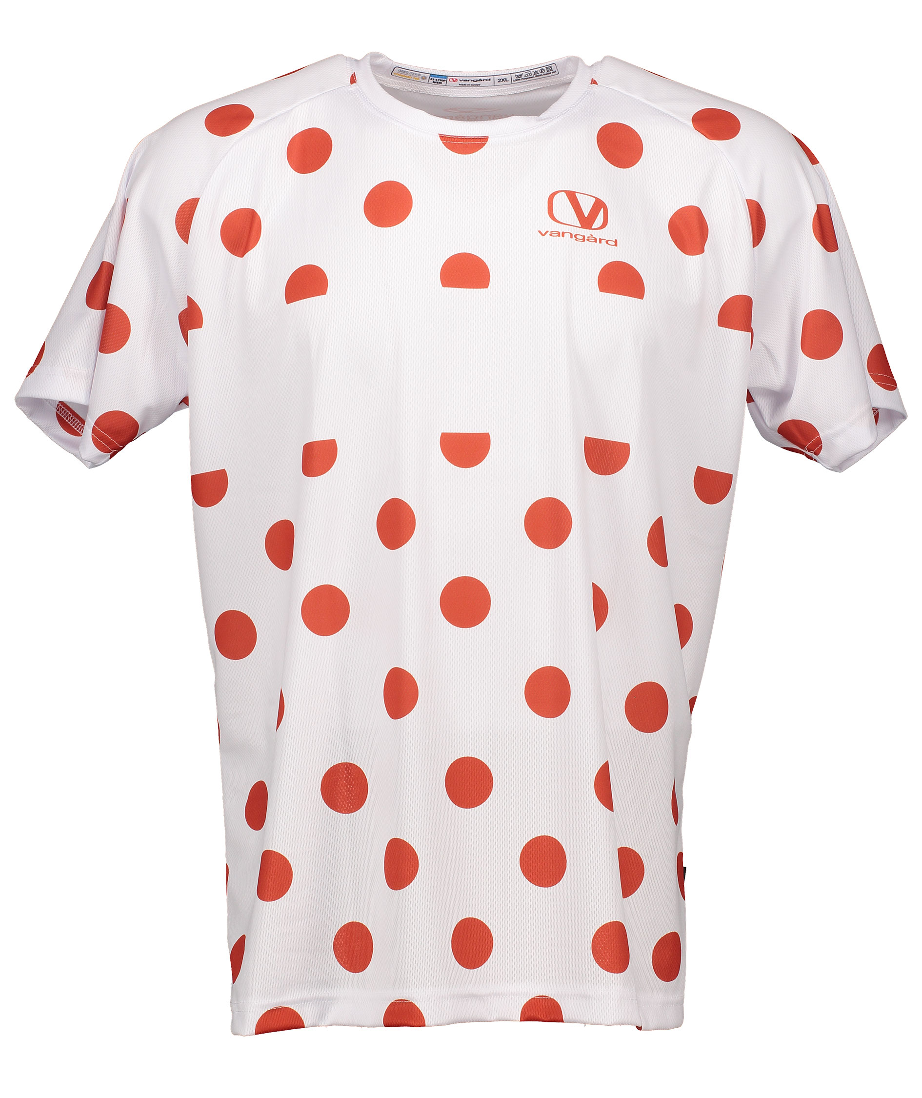 Vang&agrave;rd Trend T-shirt, White/Red