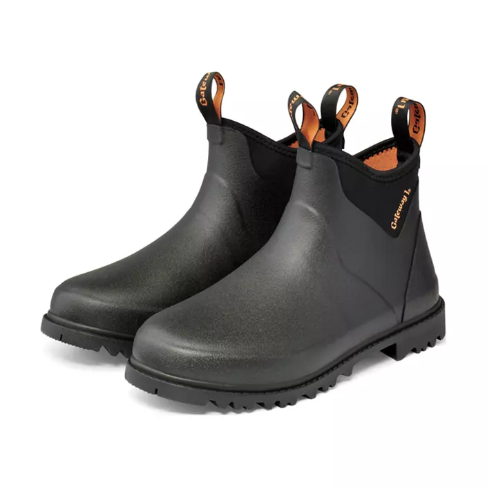 Gateway1 Ascot Lady II 6" 3mm gummistövlar, Svart, large image number 2