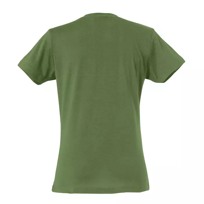 Clique Basic dame T-shirt, Armygrøn, large image number 1