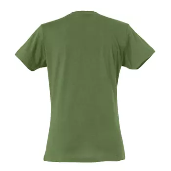 Clique Basic dame T-skjorte, Armygrønn