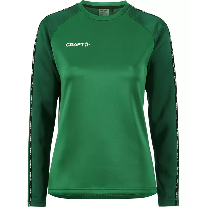Craft Squad 2.0 women's training pullover, Team Green-Ivy, large image number 0