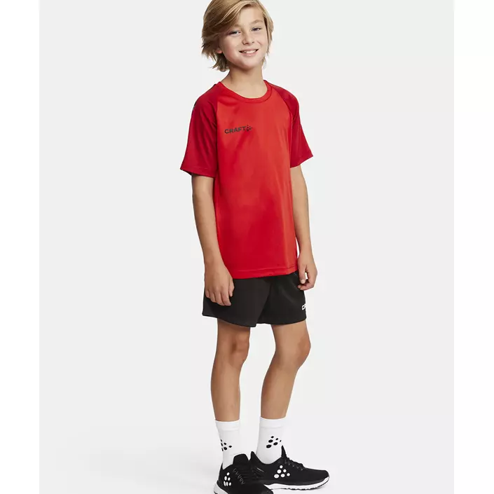 Craft Squad 2.0 Contrast T-shirt for kids, Bright Red-Express, large image number 1