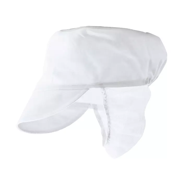 Portwest cap with hairnet, White, large image number 0