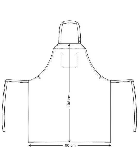 Kentaur breite Latzsch&uuml;rze, Dunkel Marine, Dunkel Marine, large image number 2