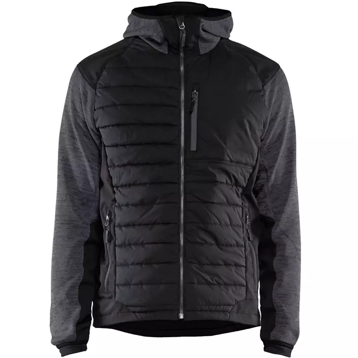Blåkläder hybrid jacket, Dark Grey/Black, large image number 0