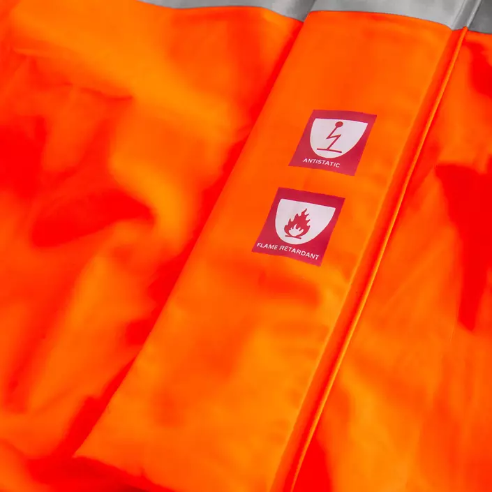Lyngsøe Multinorm PU regndragt, Hi-vis Orange, large image number 2